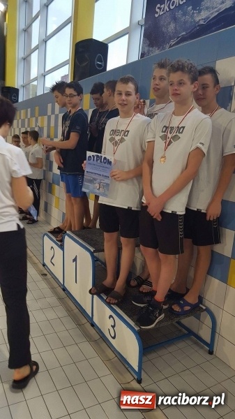 Zdjęcie w galerii na portalu naszraciborz.pl: Pływanie. 13 medali 13-latków z Raciborza  wiadomości z regionu