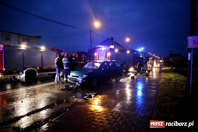 Zdjęcie w galerii na portalu naszraciborz.pl: Fatalny początek tygodnia na raciborskich drogach - potrącenie pieszego i zderzenie czołowe samochodów na granicy Sudoła i Studziennej wiadomości z regionu