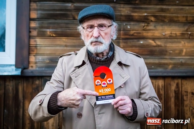 Zdjęcie w galerii na portalu naszraciborz.pl: Ruszyła akcja: Nie truj sąsiada. Franciszek Pieczka twarzą przedsięwzięcia wiadomości z regionu