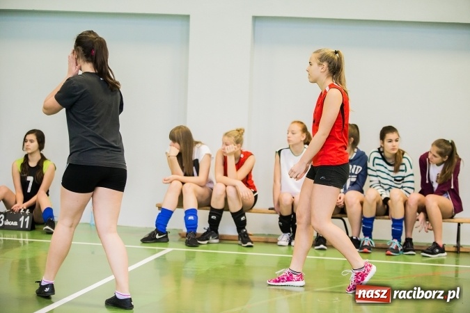 Zdjęcie w galerii na portalu naszraciborz.pl: Mistrzostwa Raciborza Szkół Gimnazjalnych w Dwójkach Siatkarskich Dziewcząt wiadomości z regionu