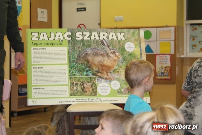 Zdjęcie w galerii na portalu naszraciborz.pl: Odwiedziny pana myśliwego w przedszkolu w Sudole  wiadomości z regionu