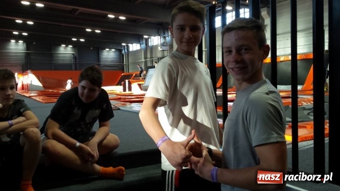 Zdjęcie w galerii na portalu naszraciborz.pl: Wyjazdowa lekcja WF-u w Gimnazjum numer 5 wiadomości z regionu