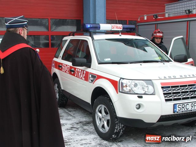 Zdjęcie w galerii na portalu naszraciborz.pl: Dobre wozy dla dobrych strażaków wiadomości z regionu