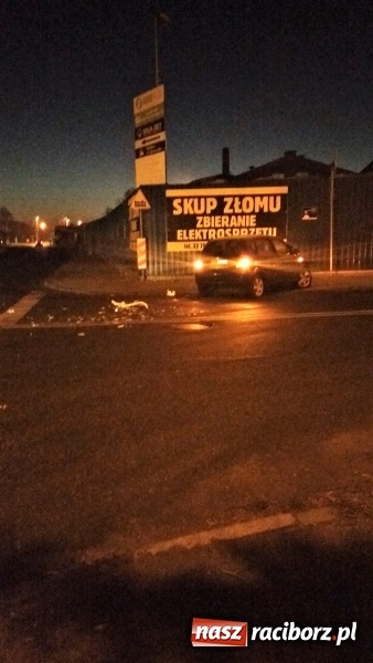 Zdjęcie w galerii na portalu naszraciborz.pl: Kolizja na Łąkowej-Kościuszki wiadomości z regionu