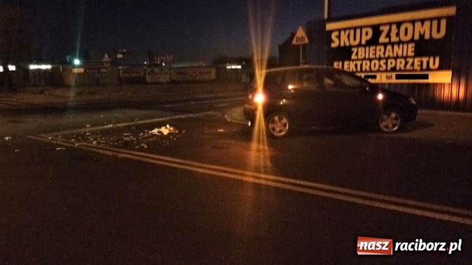 Zdjęcie w galerii na portalu naszraciborz.pl: Kolizja na Łąkowej-Kościuszki wiadomości z regionu