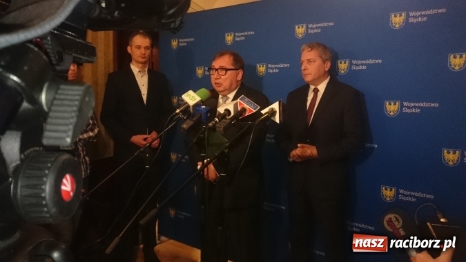 Zdjęcie w galerii na portalu naszraciborz.pl: Konferencja prasowa dotycząca planowanych zmian w Ustawie Prawo Ochrony Środowiska  wiadomości z regionu