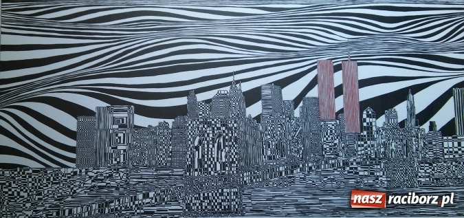 Zdjęcie w galerii na portalu naszraciborz.pl: Układanie myśli – wernisaż wystawy Dariusza Zygadło w raciborskiej bibliotece wiadomości z regionu