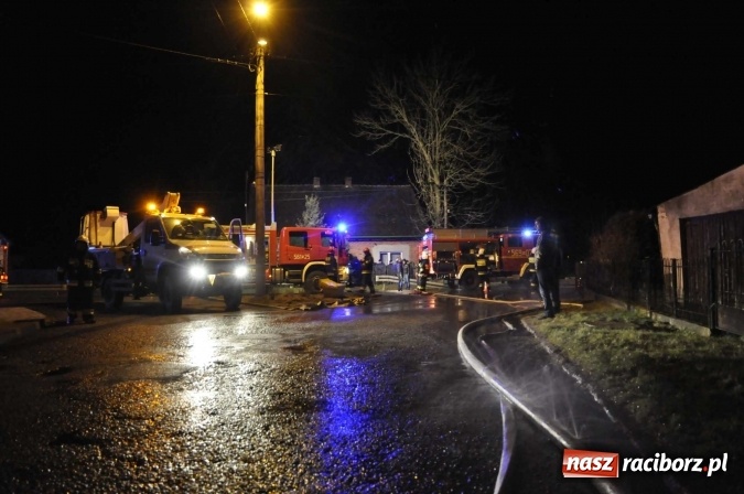 Zdjęcie w galerii na portalu naszraciborz.pl: Pożar na poddaszu domu w Rudzie Kozielskiej. W akcji zastępy z Raciborza oraz OSP z gminy Kuźnia Raciborska wiadomości z regionu