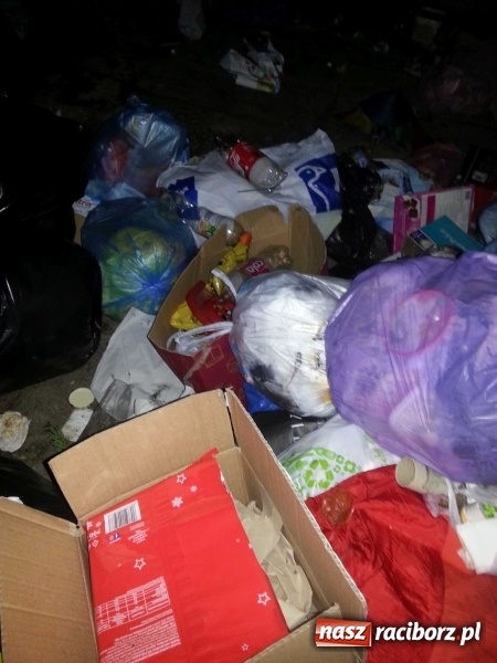 Zdjęcie w galerii na portalu naszraciborz.pl: PK nie dało rady. Racibórz zawalony śmieciami  wiadomości z regionu