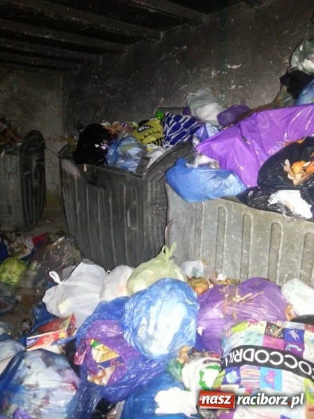 Zdjęcie w galerii na portalu naszraciborz.pl: PK nie dało rady. Racibórz zawalony śmieciami  wiadomości z regionu