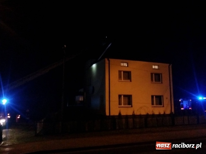 Zdjęcie w galerii na portalu naszraciborz.pl: Wieczorna akcja strażaków w Babicach wiadomości z regionu