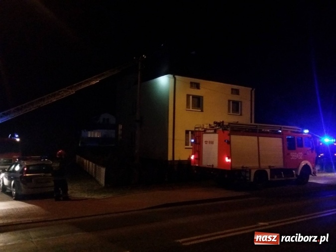 Zdjęcie w galerii na portalu naszraciborz.pl: Wieczorna akcja strażaków w Babicach wiadomości z regionu