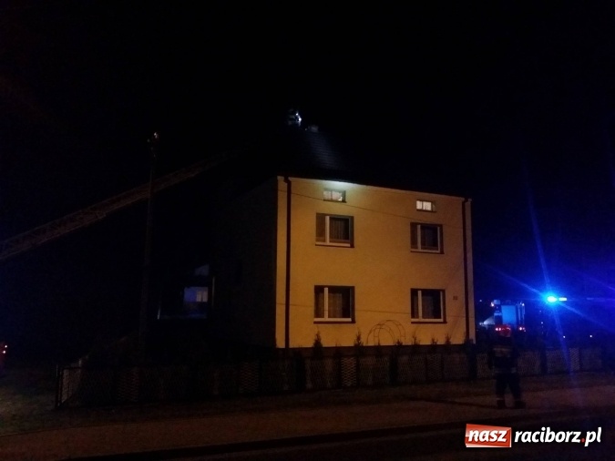 Zdjęcie w galerii na portalu naszraciborz.pl: Wieczorna akcja strażaków w Babicach wiadomości z regionu