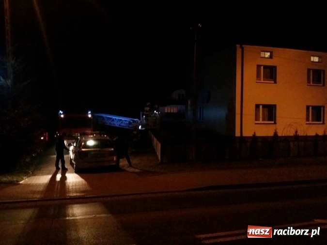 Zdjęcie w galerii na portalu naszraciborz.pl: Wieczorna akcja strażaków w Babicach wiadomości z regionu