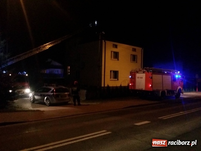 Zdjęcie w galerii na portalu naszraciborz.pl: Wieczorna akcja strażaków w Babicach wiadomości z regionu