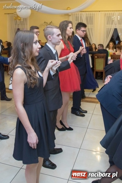 Zdjęcie w galerii na portalu naszraciborz.pl: Bal maturalny raciborskiego Mechanika  wiadomości z regionu