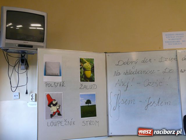 Zdjęcie w galerii na portalu naszraciborz.pl: Bohemiści z PWSZ na praktykach w G3 wiadomości z regionu