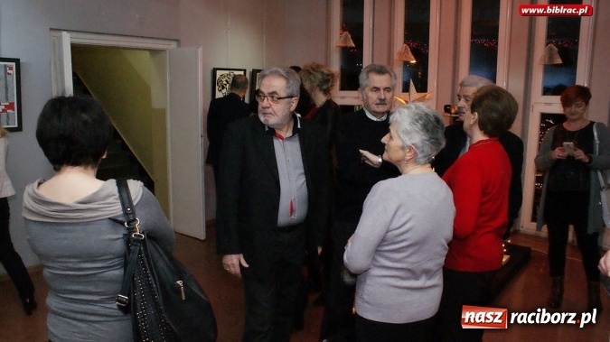 Zdjęcie w galerii na portalu naszraciborz.pl: Układanie myśli – wernisaż wystawy Dariusza Zygadło w Galerii Gawra wiadomości z regionu