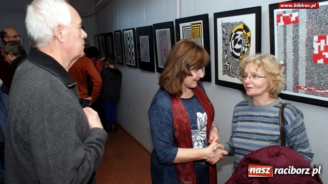 Zdjęcie w galerii na portalu naszraciborz.pl: Układanie myśli – wernisaż wystawy Dariusza Zygadło w Galerii Gawra wiadomości z regionu