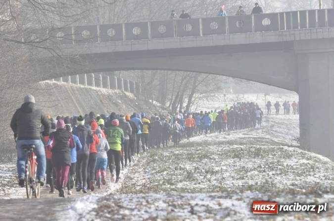 Zdjęcie w galerii na portalu naszraciborz.pl: III Bieg Nadodrzański. Mróz niestraszny biegaczom. Złoto dla Łukasza Skwareckiego  wiadomości z regionu