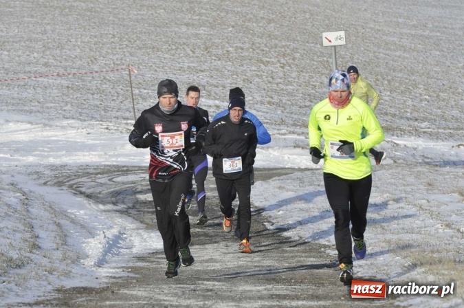 Zdjęcie w galerii na portalu naszraciborz.pl: III Bieg Nadodrzański. Mróz niestraszny biegaczom. Złoto dla Łukasza Skwareckiego  wiadomości z regionu