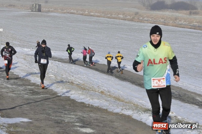 Zdjęcie w galerii na portalu naszraciborz.pl: III Bieg Nadodrzański. Mróz niestraszny biegaczom. Złoto dla Łukasza Skwareckiego  wiadomości z regionu
