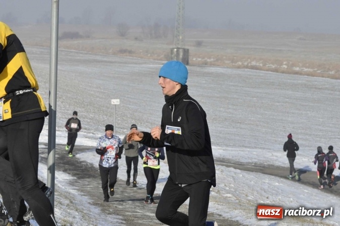 Zdjęcie w galerii na portalu naszraciborz.pl: III Bieg Nadodrzański. Mróz niestraszny biegaczom. Złoto dla Łukasza Skwareckiego  wiadomości z regionu