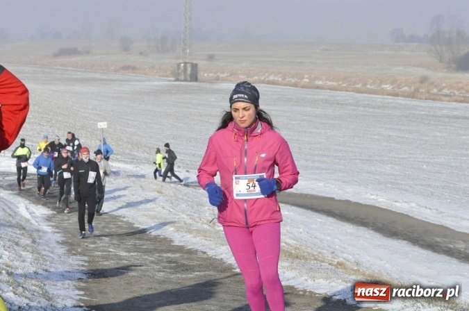 Zdjęcie w galerii na portalu naszraciborz.pl: III Bieg Nadodrzański. Mróz niestraszny biegaczom. Złoto dla Łukasza Skwareckiego  wiadomości z regionu
