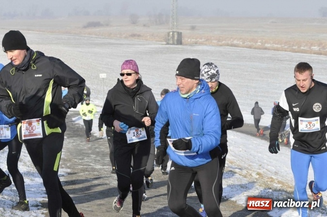 Zdjęcie w galerii na portalu naszraciborz.pl: III Bieg Nadodrzański. Mróz niestraszny biegaczom. Złoto dla Łukasza Skwareckiego  wiadomości z regionu