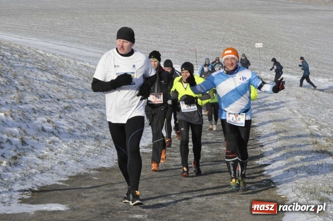 Zdjęcie w galerii na portalu naszraciborz.pl: III Bieg Nadodrzański. Mróz niestraszny biegaczom. Złoto dla Łukasza Skwareckiego  wiadomości z regionu