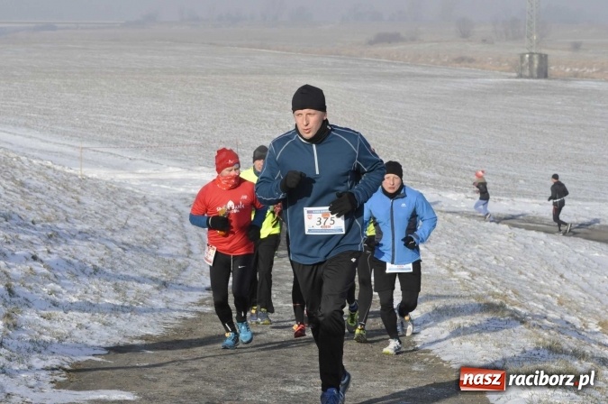 Zdjęcie w galerii na portalu naszraciborz.pl: III Bieg Nadodrzański. Mróz niestraszny biegaczom. Złoto dla Łukasza Skwareckiego  wiadomości z regionu