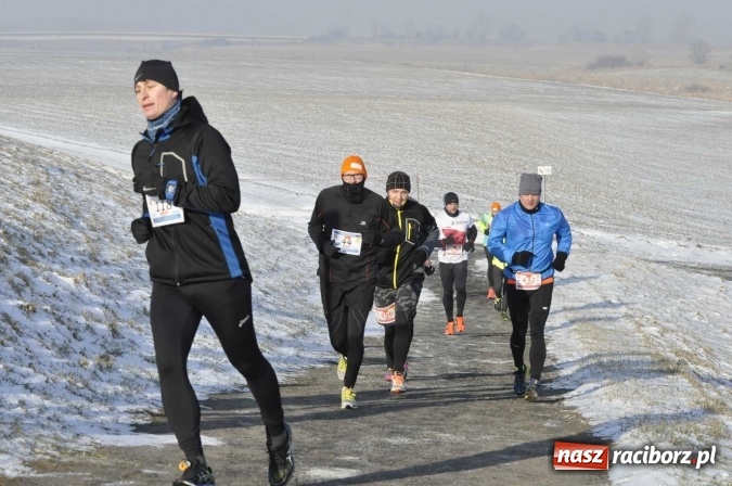 Zdjęcie w galerii na portalu naszraciborz.pl: III Bieg Nadodrzański. Mróz niestraszny biegaczom. Złoto dla Łukasza Skwareckiego  wiadomości z regionu
