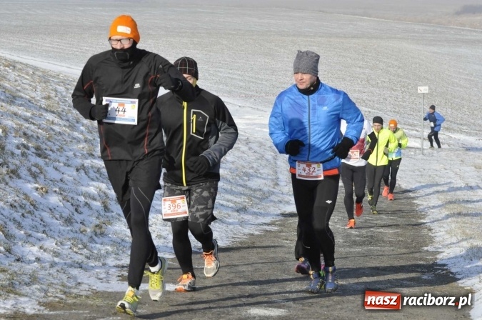 Zdjęcie w galerii na portalu naszraciborz.pl: III Bieg Nadodrzański. Mróz niestraszny biegaczom. Złoto dla Łukasza Skwareckiego  wiadomości z regionu