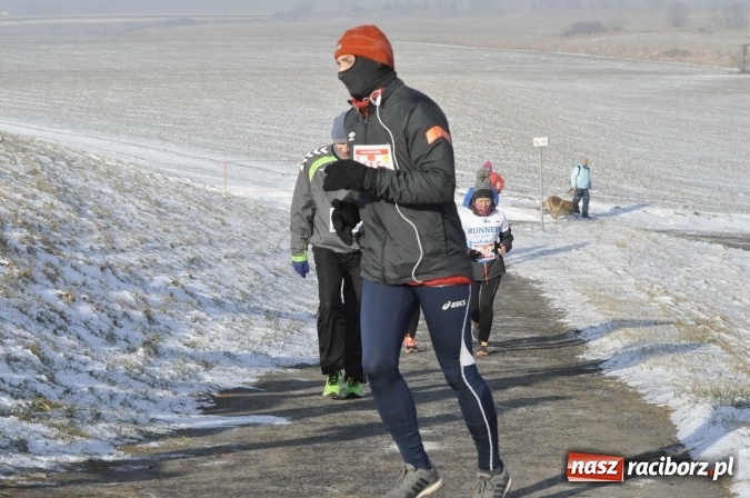 Zdjęcie w galerii na portalu naszraciborz.pl: III Bieg Nadodrzański. Mróz niestraszny biegaczom. Złoto dla Łukasza Skwareckiego  wiadomości z regionu