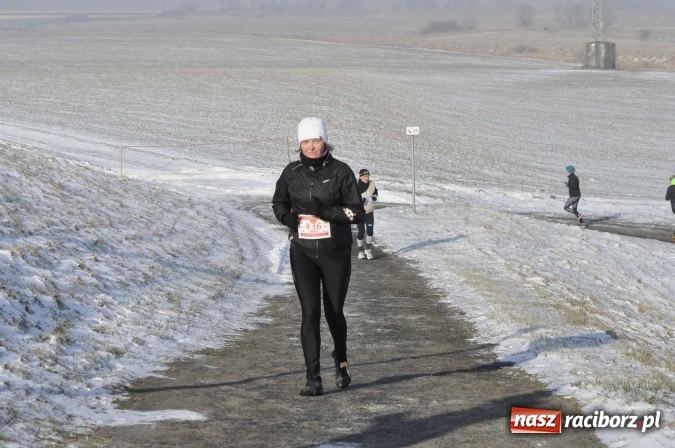 Zdjęcie w galerii na portalu naszraciborz.pl: III Bieg Nadodrzański. Mróz niestraszny biegaczom. Złoto dla Łukasza Skwareckiego  wiadomości z regionu