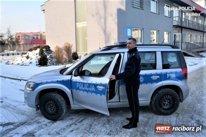 Zdjęcie w galerii na portalu naszraciborz.pl: Nowa skoda yeti dla raciborskich policjantów  wiadomości z regionu