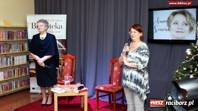 Zdjęcie w galerii na portalu naszraciborz.pl: Nietypowa baba jestem! - Noworoczne Spotkanie z Anną Seniuk w bibliotece wiadomości z regionu