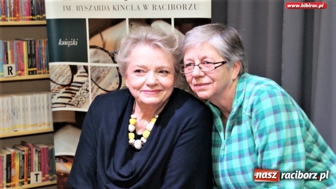 Zdjęcie w galerii na portalu naszraciborz.pl: Nietypowa baba jestem! - Noworoczne Spotkanie z Anną Seniuk w bibliotece wiadomości z regionu