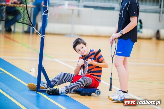 Zdjęcie w galerii na portalu naszraciborz.pl: Turniej badmintona na rozpoczęcie ferii wiadomości z regionu