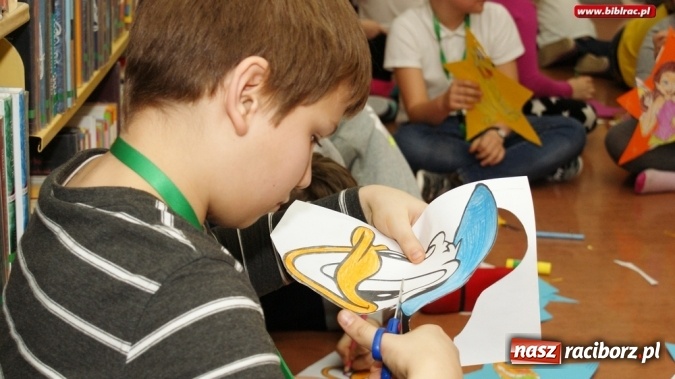 Zdjęcie w galerii na portalu naszraciborz.pl: Ferie z biblioteką: Baśniowy Świat Walta Disneya  wiadomości z regionu