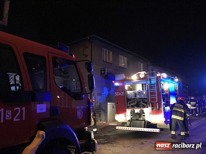 Zdjęcie w galerii na portalu naszraciborz.pl: Nocna akcja strażaków na Brzeziu  wiadomości z regionu
