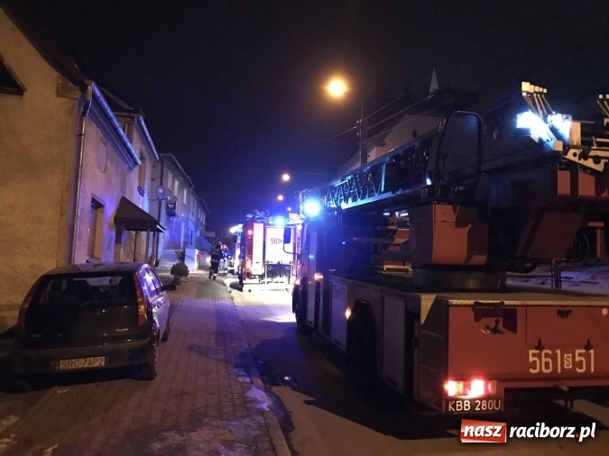 Zdjęcie w galerii na portalu naszraciborz.pl: Nocna akcja strażaków na Brzeziu  wiadomości z regionu