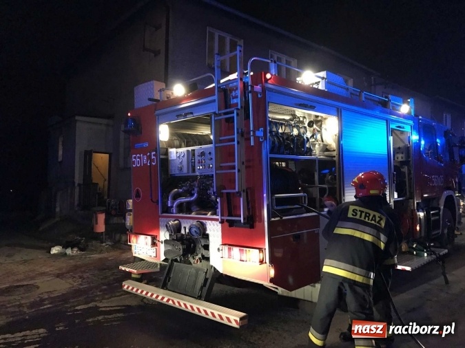 Zdjęcie w galerii na portalu naszraciborz.pl: Nocna akcja strażaków na Brzeziu  wiadomości z regionu