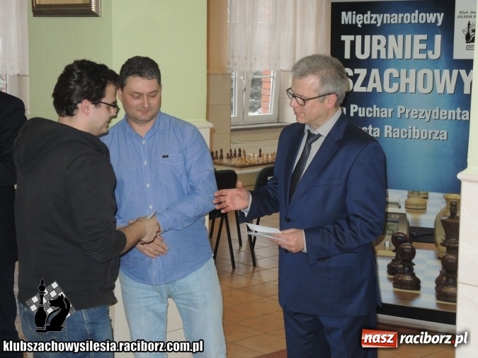 Zdjęcie w galerii na portalu naszraciborz.pl: XVII Międzynarodowy Turniej Szachowy o Puchar Prezydenta wiadomości z regionu