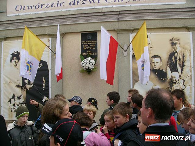 Zdjęcie w galerii na portalu naszraciborz.pl: 30. rocznica inauguracji pontyfikatu Jana Pawła II wiadomości z regionu