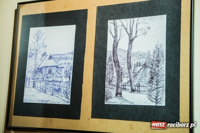 Zdjęcie w galerii na portalu naszraciborz.pl: Wystawa rysunków w raciborskim TMZR wiadomości z regionu