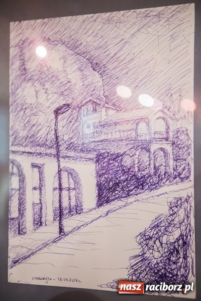 Zdjęcie w galerii na portalu naszraciborz.pl: Wystawa rysunków w raciborskim TMZR wiadomości z regionu