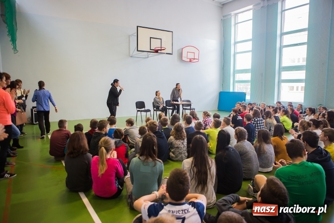 Zdjęcie w galerii na portalu naszraciborz.pl: Olimpijki z Rio odwiedziły uczniów raciborskiego G3 wiadomości z regionu