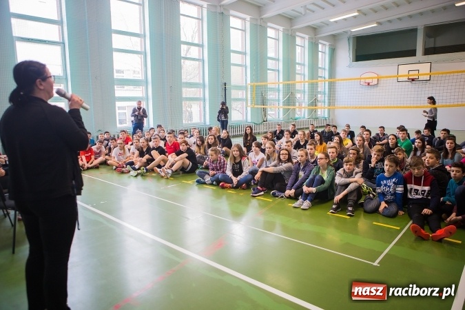 Zdjęcie w galerii na portalu naszraciborz.pl: Olimpijki z Rio odwiedziły uczniów raciborskiego G3 wiadomości z regionu