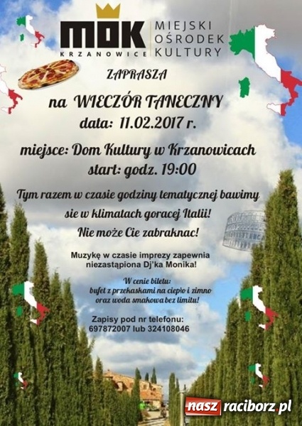 Zdjęcie w galerii na portalu naszraciborz.pl: Gorące taneczne rytmy z Italii wiadomości z regionu